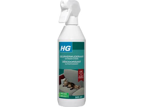 HG geurverwijderaar extra sterk kat 500ml .